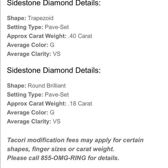 SOLD!! TACORI GIA Emerald Cut Diamond Engagement Ring 1.00 F SI1 Center - Picture 10 of 17